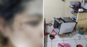 Homem é preso suspeito de espancar companheira após ela reclamar de saque feito sem autorização dela